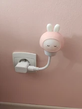 Night-Lamp Remote-Control Bedroom-Decor Baby Bear Cute Christmas-Gift Cartoon Chlidren