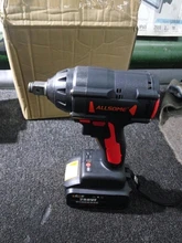 Brushless Impact Wrench Charger-Sleeve Power-Tool Li-Ion-Battery 600NM Allsome 288vf