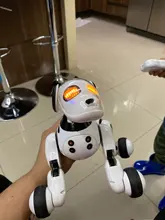 Perro Robot inteligente Programable con Control remoto, juguete de chico s inalámbrico de 2021G, Perro Robot parlante inteligente, regalo para chico de mascotas, novedad de 2,4