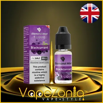 

Diamond Mist Nic Salt BLACKCURRANT 20 mg - 10 ml