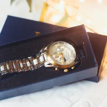 LIGE-Reloj de acero inoxidable para mujeres, nuevo accesorio de oro, creativo, impermeable, femenino, 2020