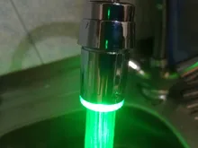 Taps-Accessory Led-Faucet-Light Temperature-Sensor Bathroom-Faucets Water-Glow New 3-Color