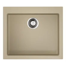 Kitchen sink Omoikiri Bosen 57-СH Tetogranit(Champagne) Shockproof, heat-resistant, overflow, built-in