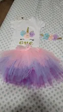 Dress Unicorn Party-Outfits Birthday-Wear Christening Toddler Girls Infant Princess Kids