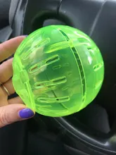 Ratón de plástico para roedores de mascotas, bola para trotar, hámster, gerbo, para hacer ejercicio, divertido y portátil, accesorio para juguetes