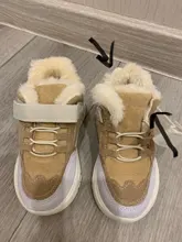 Casual Shoes Boots Sneakers Footwear Girls Boys Winter Kids Fashion Children Warm Non-Slip