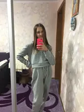 Conjunto de 2 piezas formado por chándal Sudadera con capucha y pantalón de chándal, moda de invierno, 2020