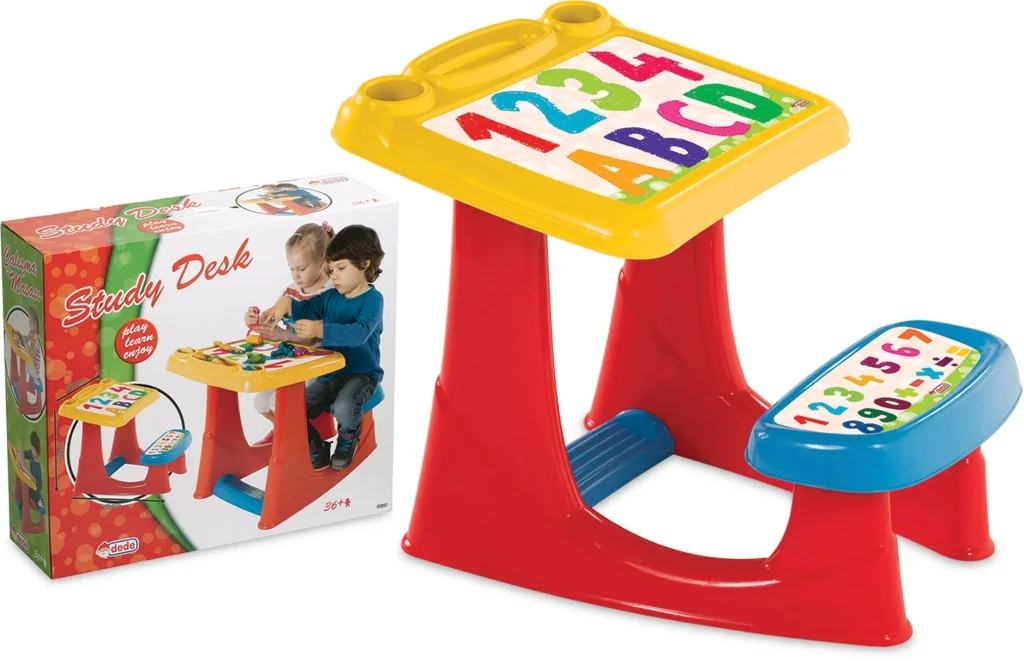 

Grandpa Play and Work Table for Children, Easy to Disassemble and Install, Chair Set, Light Weight, suitable for Children of 3 Yea