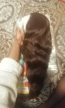 Wigs Part-Hair Lace-Front Heat-Resistant Brown Natural-Wave Black Synthetic X-TRESS Women