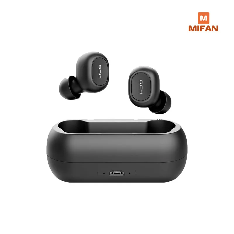 

Qcy T1C mini dual v5.0 3D stereo sound earbuds wireless earphones Bluetooth earphones