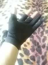 Guantes de pesca sin dedos transpirables, de secado rápido, antideslizantes, para deportes al aire libre, ciclismo, Camping y correr, 1 par de 3 unidades