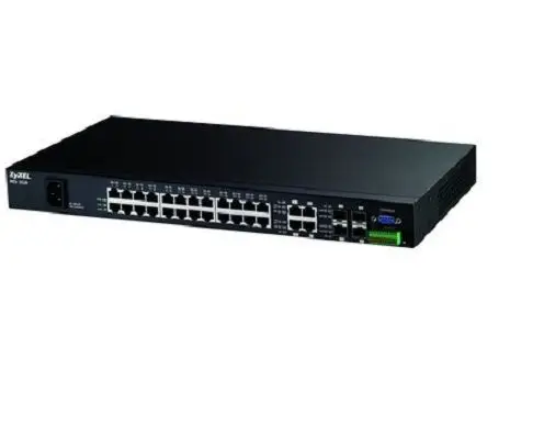 ZyXEL mes 3528 controlled 24 порт. switch L2 + Metro Fast Ethernet with ...