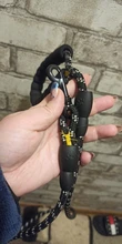 Luminosa hermosa 1,5 M de seguridad de Nylon hebilla de correa para mascotas de alta calidad 02