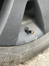 HAUSNN 4 unids/pack accesorios de coche para VW Audi Benz BMW Logotipo de bandera de Alemania etiqueta rueda de neumático válvula gorras madre cubre de estilo