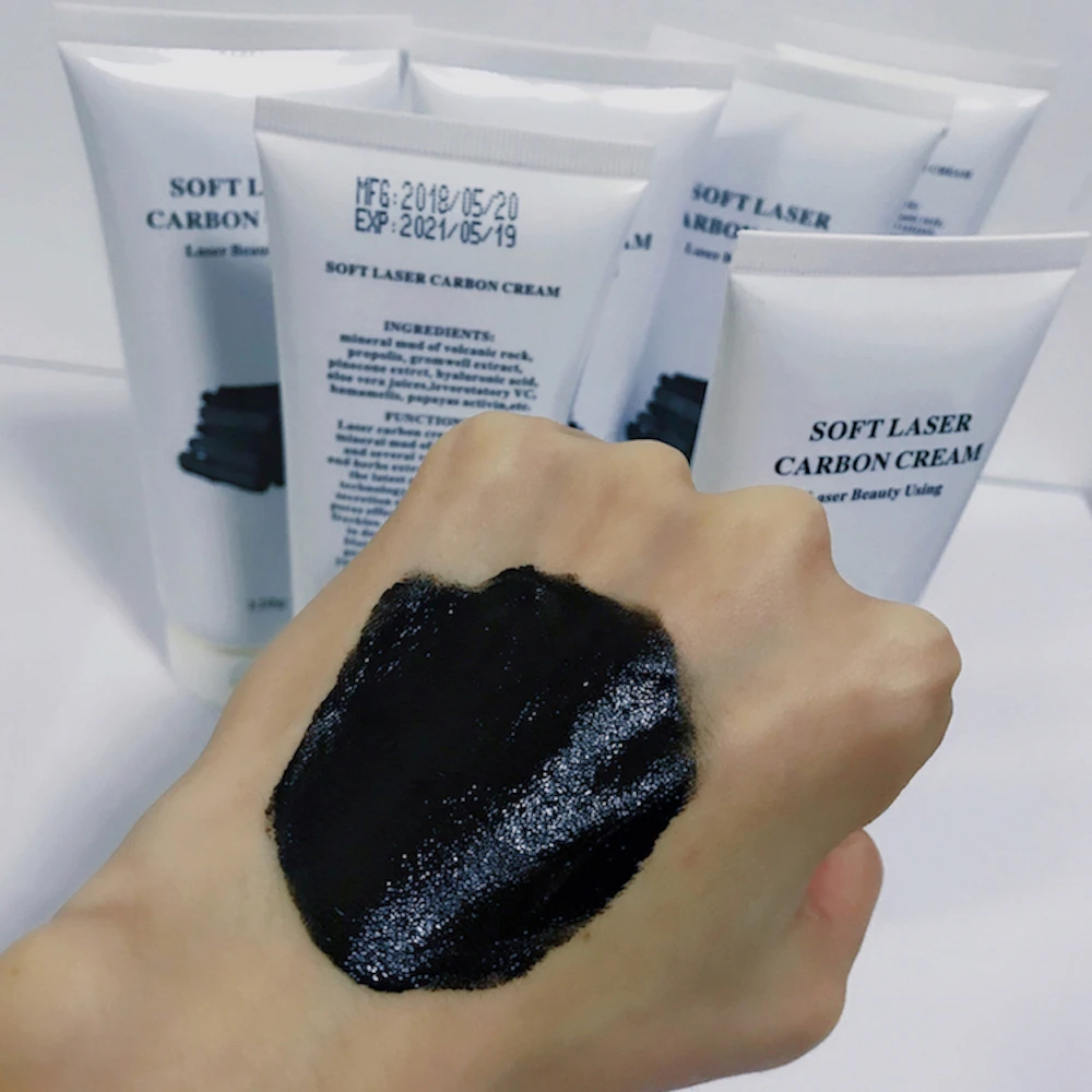 Laser Carbon Cream Good Quality Powder Carbon Gel for Nd yag Laser Skin Deep Clean Facial Rejuvenation