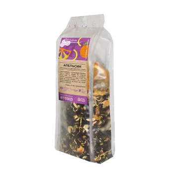 

Tea Tea Library "orange with black Indian tea, calendula and ginger", 100 gr.