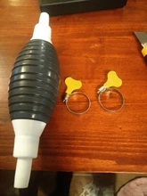 Bomba Manual Universal de transferencia de mano de combustible portátil de coche para gasolina Diesel aceite líquido agua con Clips de válvula