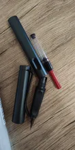 Estándar de oficina clásico negro mate verde pistola negro Nib pluma estilográfica regalo