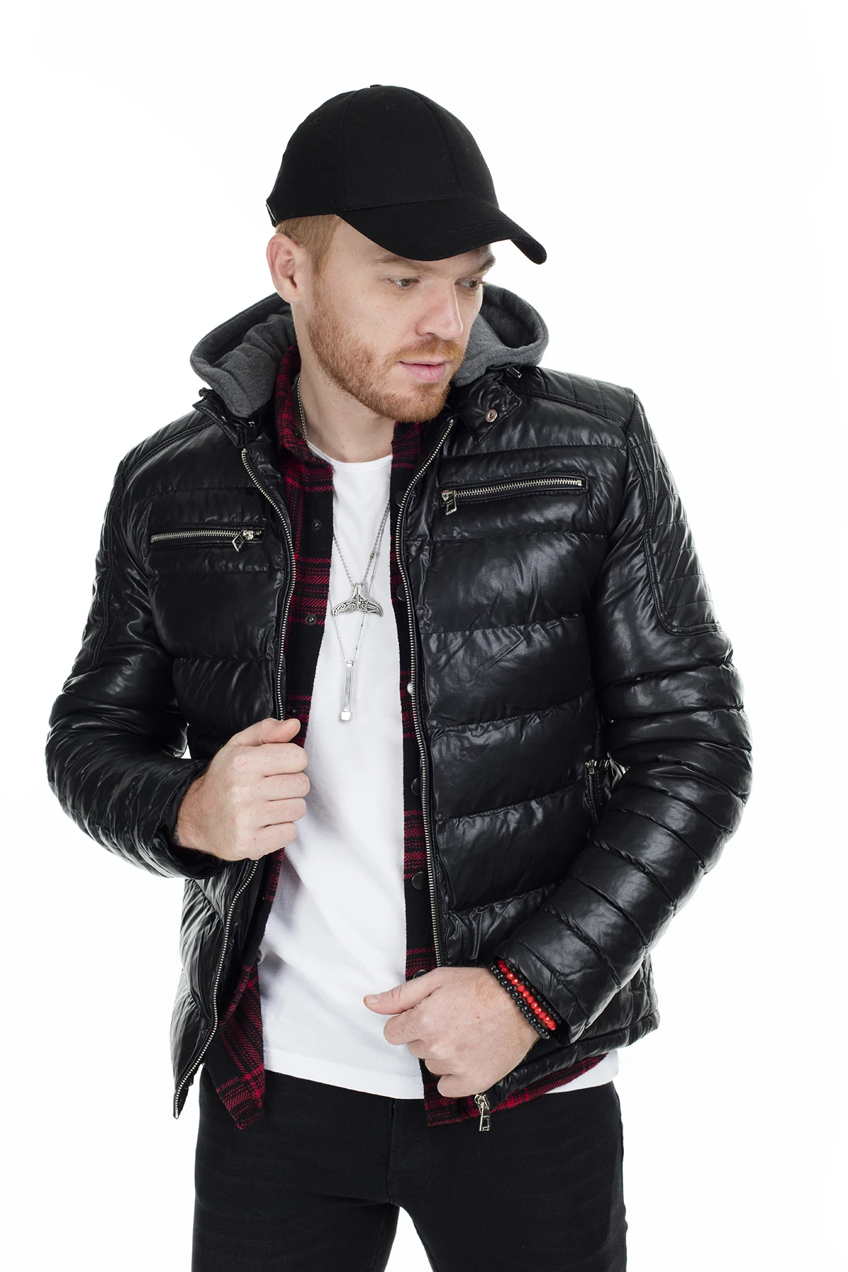 Frappoli с капюшоном, приталенное Надувное пальто, Мужское пальто 2162070W0