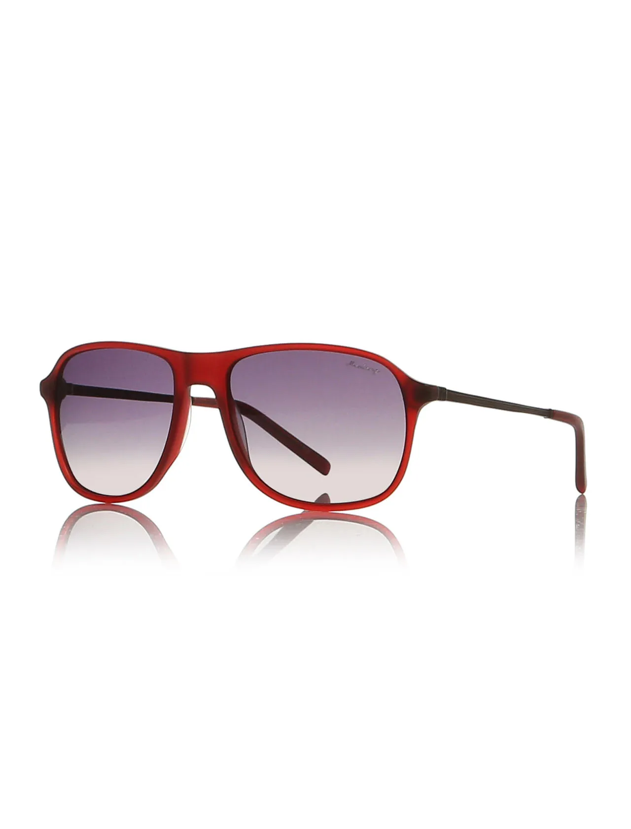 

Men's sunglasses mu 1516 05 bone Burgundy organic square square 57-17-140 mustang