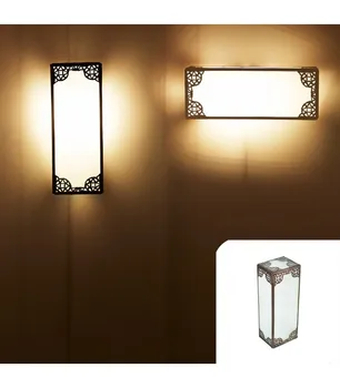 

Apply Cristal - Opaque White - Openwork Arabic - 30 cm - Double