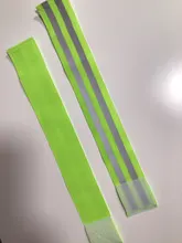 Bandas reflectantes elásticas para brazo, pierna y correas de tobillo, reflectantes de seguridad, cintas de correa para correr por la noche, caminar y ciclismo