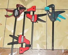 Clip-Kit Clamp Work-Bar Woodworking Quick-Ratchet Heavy-Duty 4inch 30x100mm