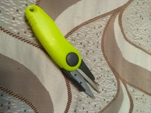 Tijeras para pescado en forma de Camarón, accesorios de acero inoxidable, Sedal plegable, cortapelos, aparejos de pesca