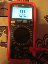 UNI-T-multímetro Digital UNI T, valores eficaces verdaderos UT890C UT890D + rango Manual AC DC, probador de temperatura de capacitancia, retroiluminación