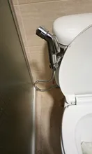 Faucet Hose Tank-Hooked-Holder Shower-Sprayer T-Adapter Bidet Toilet Bathroom Brass Easy-Install