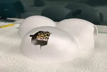 Reptile Hiding Cave Animal Pet Case EggsShell Decoration For Turtle Lizard Snake 