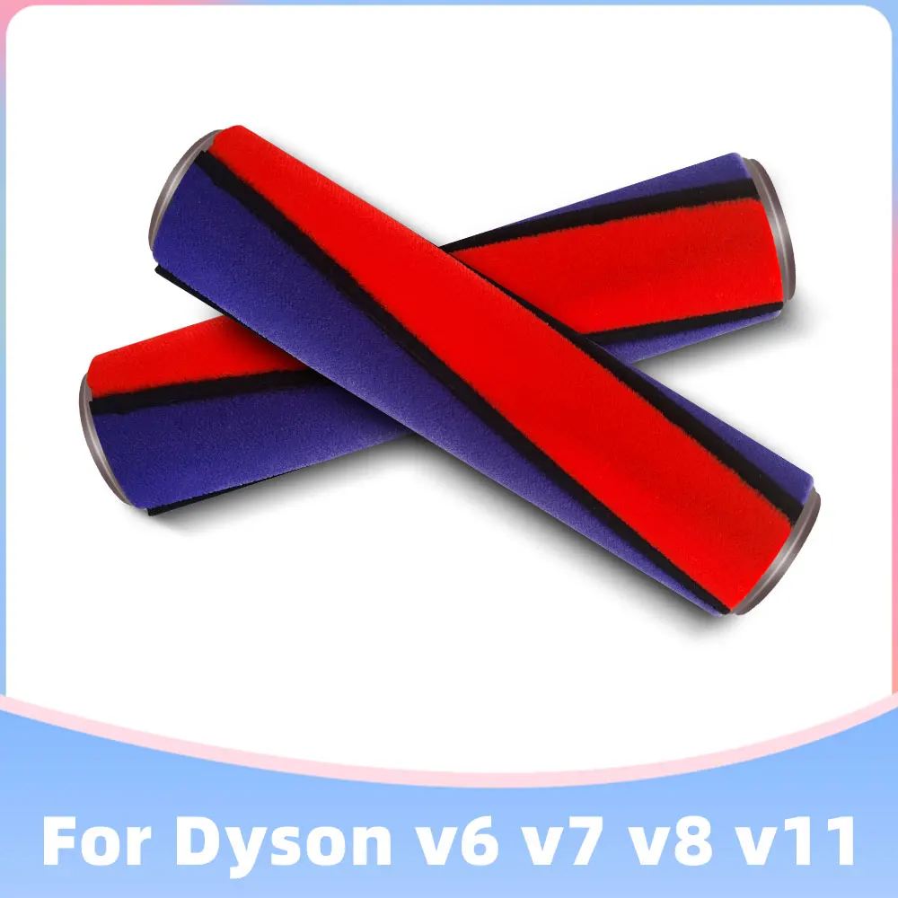 

Fit For Dyson V6 V7 V8 V10 V11 Vacuum Cleaner Accessories Parts Main Soft Roller Brush Velvet Floor Brush Core 966488-01