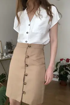 

Trendyol Button Detail Skirt TWOSS20ET0593