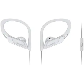 

Sport earphones with microphone RP-HS35ME-W white color