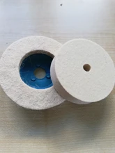 4 pulgada de lana pulido bruñido rueda pulidora disco almohadilla para pulidor de coche accesorios de Auto pulidor de pulido de 80mm