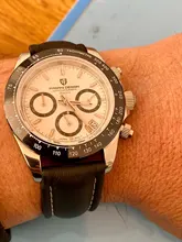 PAGANI Design-Reloj de cuarzo deportivo para Hombre, cronógrafo de lujo, de acero inoxidable, zafiro, resistente al agua, nuevo, 2021