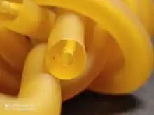 Tubo de goma de látex Natural, catapultas elásticas de 1m, banda con tubos para caza, Camping, tirachinas, herramienta de arco