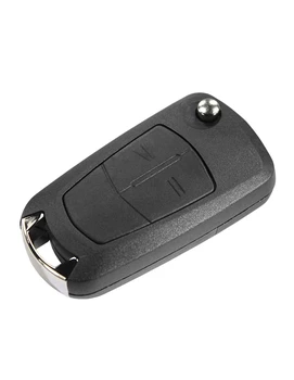 

IperChiavi IOPE07 remote key shell 2 buttons with blade HU100 battery case without Transponder chip for Opel Corsa Astra