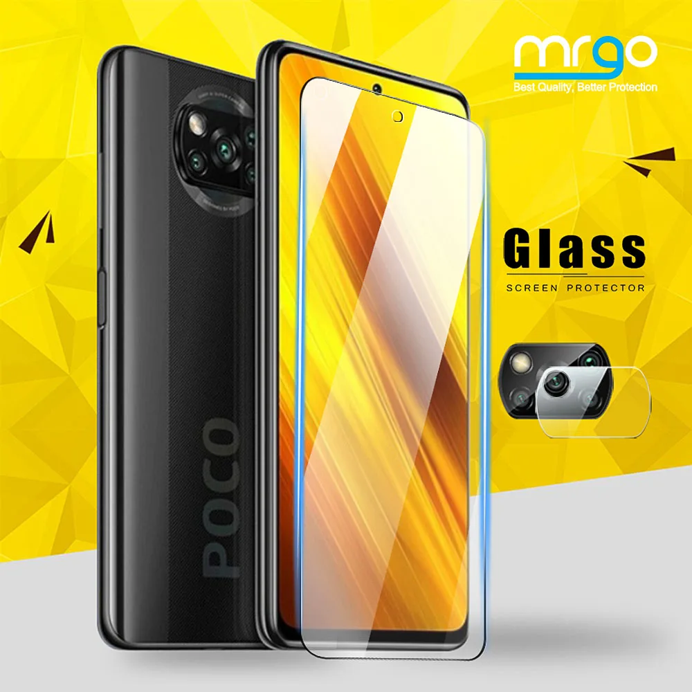Закаленное стекло для Poco X3 Nfc M3 Для Xiaomi Pro Gt F3 защита экрана Little фильма F1 | Мобильные