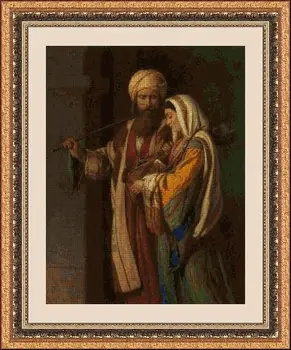 

CROSS STITCH KIT PANDATHREAD GREAT PAINTERS 32385