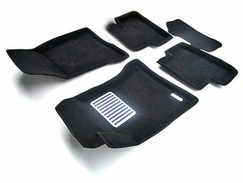 

Textile 3D mats euromat3d luxe in the salon for Mercedes-Benz 17 (CLA-Class) (2014-) with metal sub-spot