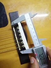 Acoustic-Guitar Saddle-And-Nut Bone-Bridge 6-String Real-Bone of 4pcs Made New 2sets