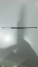 1PC de doble espiral de acero inoxidable oído a cuchara Extracción de cera de los oídos limpiador herramienta de oreja, Multi-función y portátil.