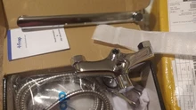 Shower Faucet Spray-Painting Bathroom-Tap Brass Frap White Outlet Body-Surface