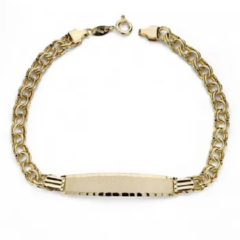 

18K SLAVE ULTRA-LIGHT HUNGARIAN. 18 CM. 5MM.
