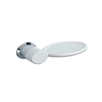 

Jabonera de baño TOYMA Ref. 723/37 Nature nacar Cromo Mate - Serie Tokyo