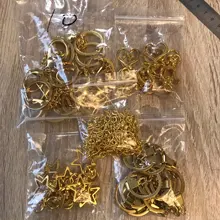 200 unids/lote pequeño Mini ojo Pins eyepin ganchos ojales tornillo roscado 8 colores cierres ganchos DIY joyería hacer accesorios