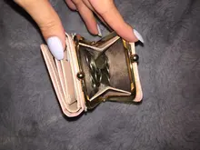 Mujeres de la cartera de 2021 corta dama billeteras de mujer, Color Rojo Negro Mini dinero monederos pequeño pliegue de la PU de cuero moneda monedero tarjeta titular