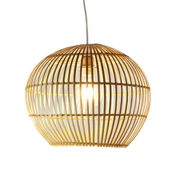 

40X33 Nordic style round wooden ceiling lamp
