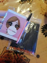 OKAYLASH 50 unids/lote mango negro Gel reutilizables de arte clavo cepillos pintura bolígrafo belleza maquillaje herramientas